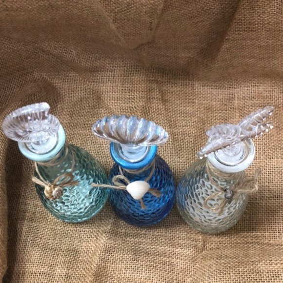 Beach Pebble Texture Seaside Glass set - Picture 4 of 16